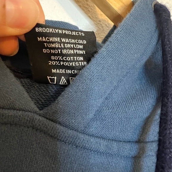 Brooklyn Projects Skateboarding Colorblock Hoodie 2XL - Picture 7 of 7